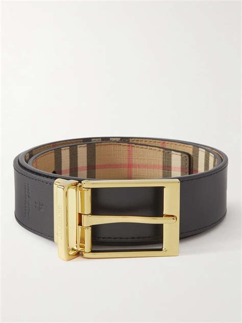 burberry canvas sport belt|BURBERRY 3.5cm Reversible Checked E.